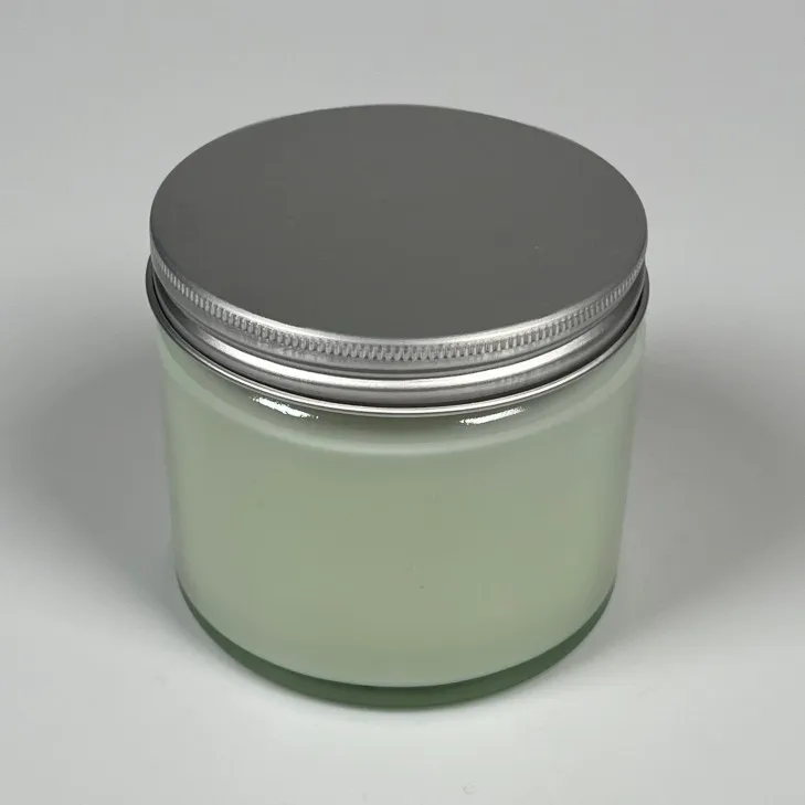 Świeca sojowa zapachowa w przezroczystym szkle - drewniany ażurowy knot 250 ml